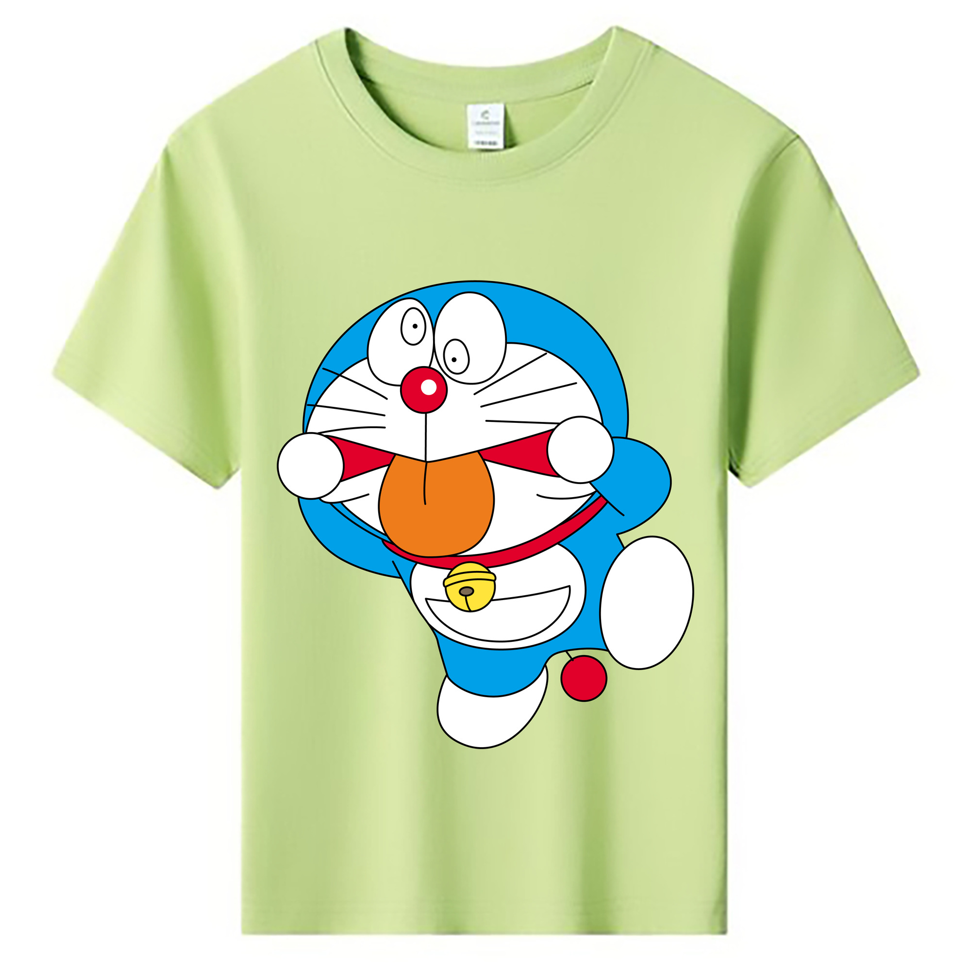 （画像用） ドラえもん Doraemon 綿100％キッズTシャツ（フロントプリント）